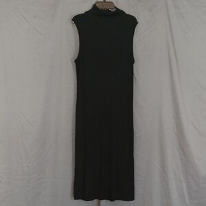 a new day Black Sleeveless Midi Dress